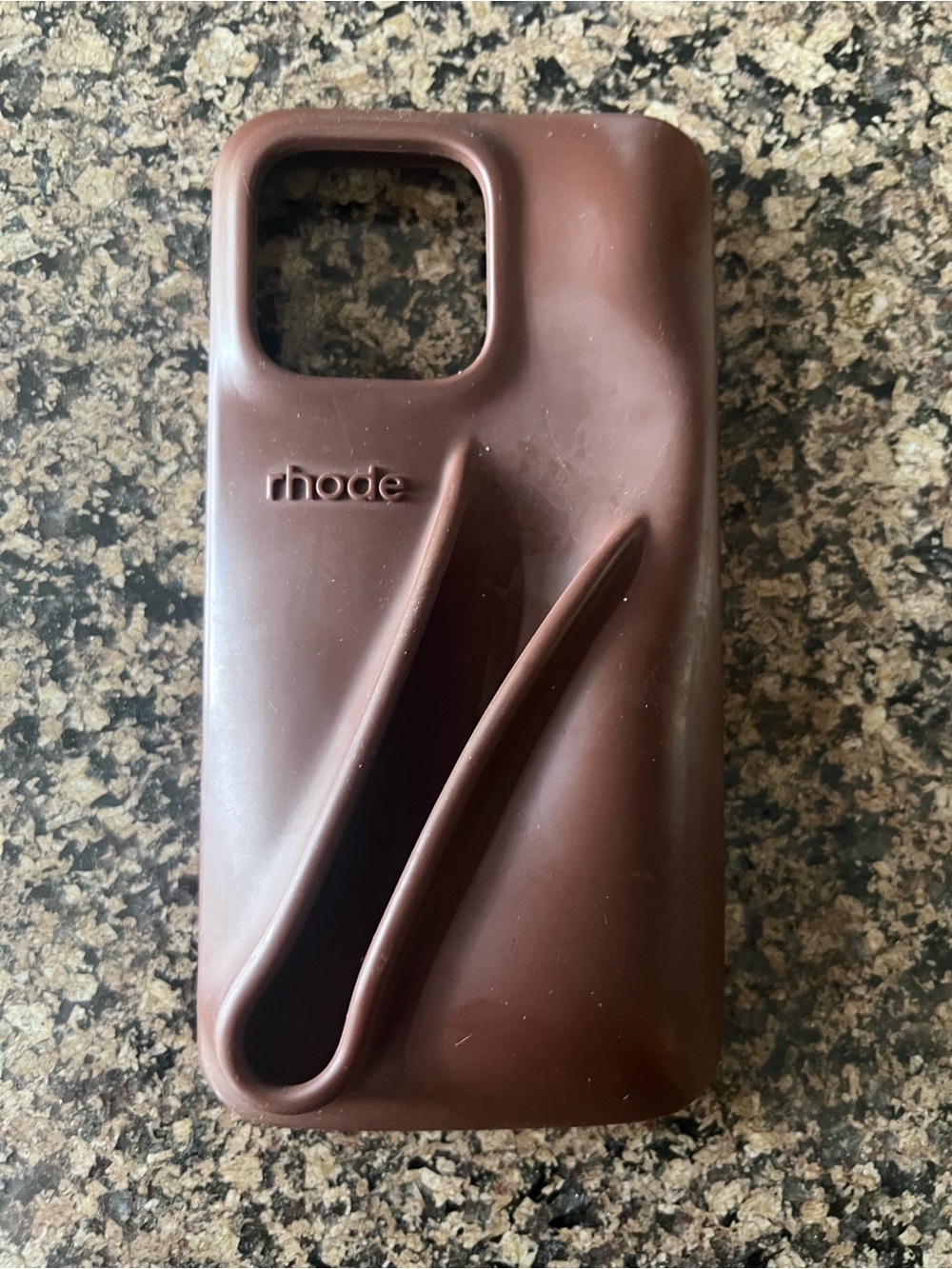 RHODE Brown Silicone iPhone 13 Pro Case